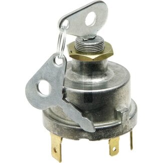GRANIT Gloei-startschakelaar 12 V, Ø 16,5 mm, slot K 11 - 2 sleutels