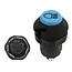 GRANIT Push button switch Full beam - 50770490174, 01177162, 11120140XX, 44552 | Version: 12/24 V, Blue button, with lock, Ø 30 mm, 5 blade terminals 6.3 x 0.8 (31- S1- S2- S- +), Dustproof and splashproof, With glass socket bulb 12 V / 1.2 W | To operate: Full