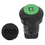 GRANIT Push button switch Lift/lower (button) - 50704019, 04412688, 11901002, 119 01 002 | Version: 48 V switching voltage, Green button | make contact, Total button travel: 5 mm, Ø 30 mm, plug connection (AMP Superseal 3 x 1.5), dustproof and splashproof