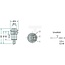 GRANIT Push button switch Lift/lower (button) - 50704019, 04412688, 11901002, 119 01 002 | Version: 48 V switching voltage, Green button | make contact, Total button travel: 5 mm, Ø 30 mm, plug connection (AMP Superseal 3 x 1.5), dustproof and splashproof
