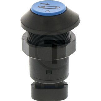 GRANIT Drucktaster DTW Front Heben 48 V, blau, N/O-Kontakt, Ø 30 mm