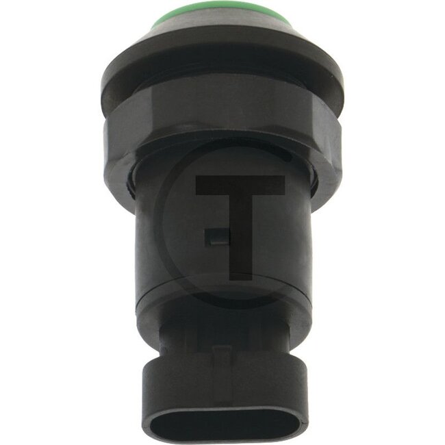 GRANIT Drukknop DTW dalen - 5070010853, 11928002 | Uitvoering: 48 volt schakelspanning, Knop: groen, N/O-contact, Totale slag van de schakelknop: 5 mm, Ø 30 mm, stekkeraansluiting (AMP Superseal 3 x 1,5), Bescherming tegen stof en spatwater