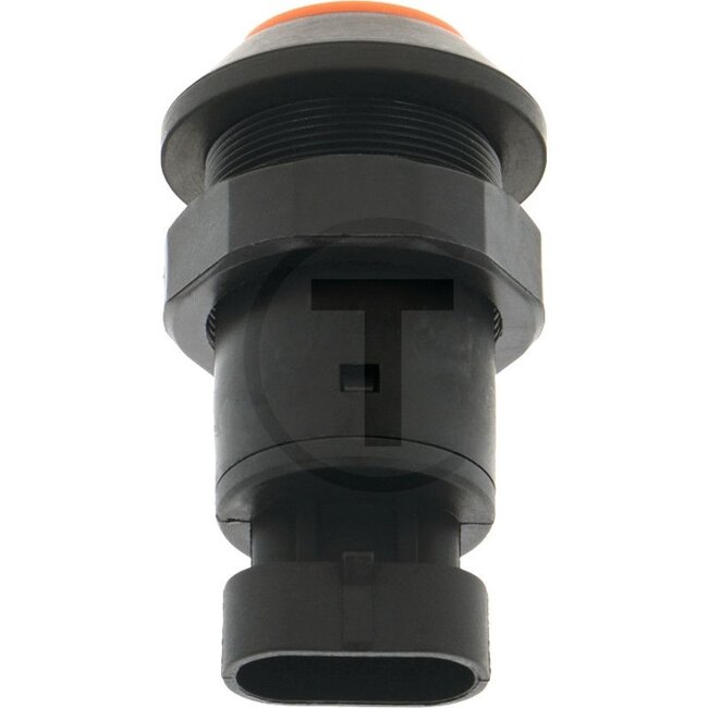 GRANIT Push button, DTW, front-wheel drive 48 V, orange, Ø 30 mm, N/O-contact | 11929002