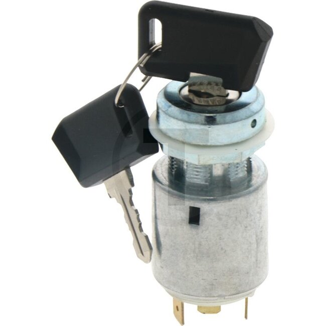 GRANIT Startschakelaar met 2 sleutels - 50770595057, 0.015.0485.4, .015.0485.4, 181518, 52011042, 0009730405, 0521582, 0523509 | Uitvoering: Bedrijfsspanning: 12 volt / 24 volt, met 5 vlakstekkeraansluitingen (6,3 x 0,8) met 2 beklede veiligheidssleutels, Schake