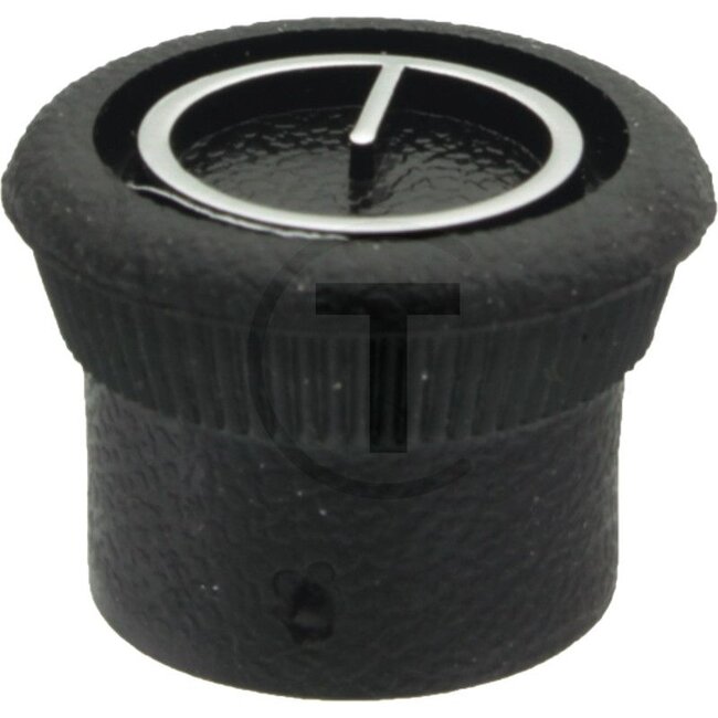 GRANIT Knob Black - 50706089, F275500370070 | Version: For switches, heater/ventilation