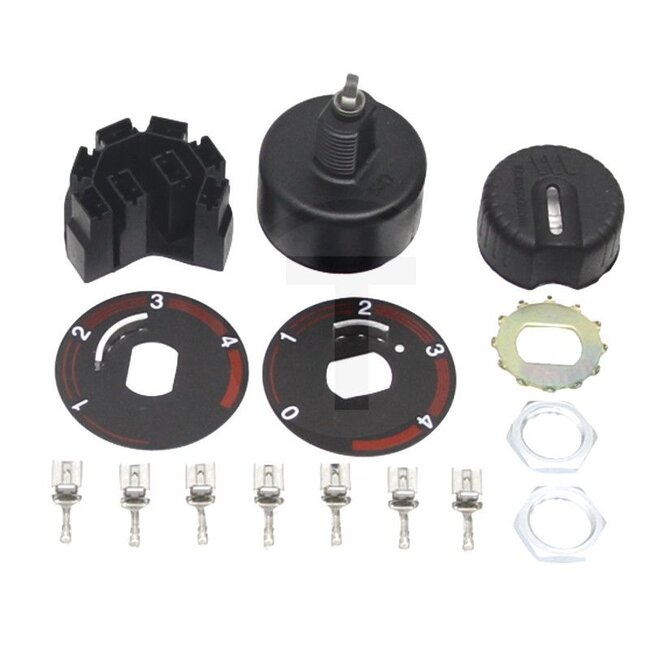 GRANIT Operating switch Heater - 50760054, G205812130160 | Version: Rotary switch including mounting parts