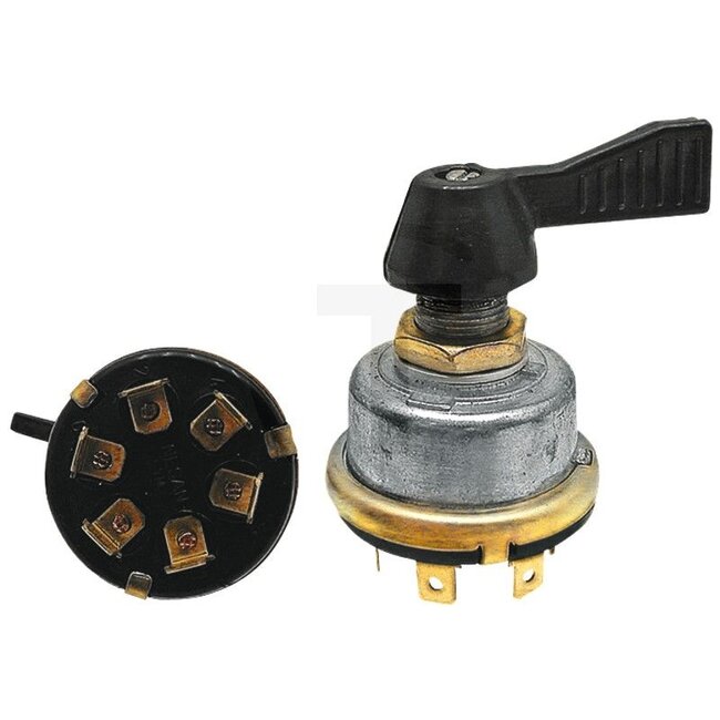 GRANIT Indicator switch - 50717004, 4159884, NS11300, NS 113 00 | Version: Functions: centre position off, indicator left and right, 6 blade terminals