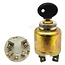 Cobo Ignition start switch With key - 22714159000, 5146155, 1021365, 5129862, 4998108, 5112124, 5123727 | Version: 12 V, with blade terminal, Function:, P: parking light, 0: off, 1: consumer, 2: start, Housing Ø 40 mm