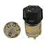 Cobo Drehschalter Knopf schwarz - 22723110000, 2.7409.060.0/10, 2.7409.060.0, 1027710, RT7700008527 | Ausführung: Funktionen: Beleuchtung, Hupe, mit 5 Flachsteckanschlüsse , Belastbarkeit: 12 V = 20 A (Parkleuchte), 12 V = 15 A (Fern,-Abblendlicht), 12 V = 7 A