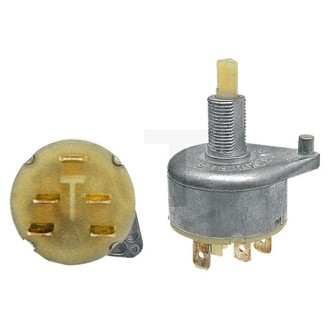 GRANIT Draaischakelaar zonder draaiknop - 50712028, AL36529 | Uitvoering: voor verlichting, 5 vlakstekkeraansluitingen