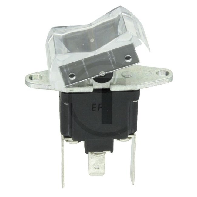 Cobo Tuimelschakelaar Inbouw - 22715127000, AL58803, AL55522, 1021549 | Uitvoering: voor vierwielaandrijving, zonder functieverlichting, zonder functieverlichting, 6 vlakstekkeraansluitingen 6,3 mm, 2 schakelstanden: 0 = uit, 1 = aan, Belastbaarheid: 16 A bij