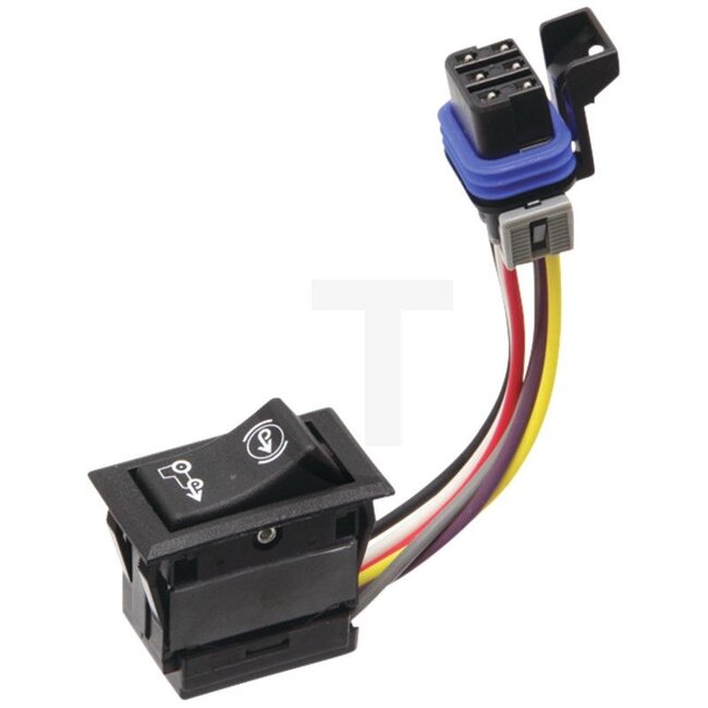 GRANIT Rocker switch Front-wheel drive - 50712205, RE43682 | Version: Connection cable with plug