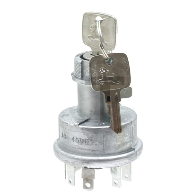 GRANIT Ignition start switch With 2 keys - 50712065, RE45963 | Version: With blade terminals