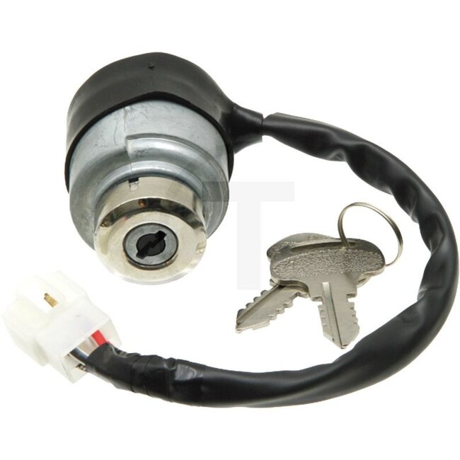 GRANIT Ignition start switch With 2 keys - 50700179, 52200-41210, 52200-41212 | Version: Connection cable with plug