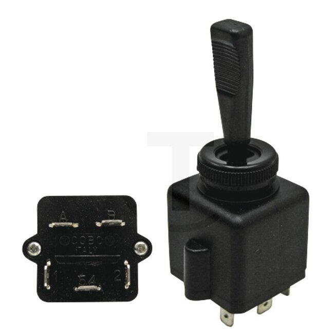 Cobo Indicator switch - 22715104000, 1424108M92, 1424108M91, 1021502 | Version: power rating: 12 V = 8,5 A, 24 V = 5A, functions: centre position off, indicator left and right