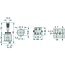 Cobo Knipperlichtschakelaar 12 V / 8,5 A, 24 V / 5 A, links en rechts | 1424108M92, 1424108M91, 1021502