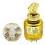 Cobo Start switch With key - 22714120000, 3306963M91, 1021301 | Version: 12 V, with 5 blade terminals, functions:, P: preheat, 0: off, 1: consumer, 2: start, Housing Ø 40 mm
