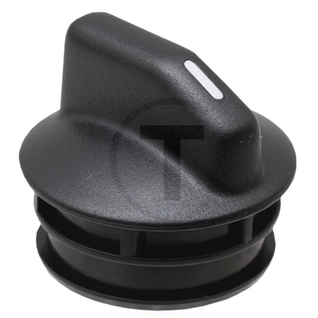 GRANIT Knob Black - 50750056, 3902213M2 | Version: For switch, heater/air conditioning
