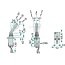 Cobo Multifunctionele schakelaar inbouw claxon, verlichting | 3533174M92, 1007102