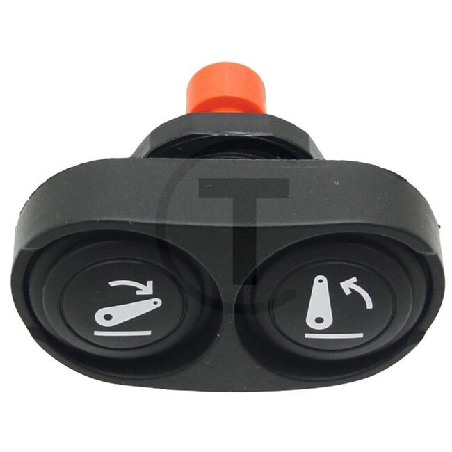 GRANIT Push button switch Hydraulics (lifting unit) - 50750032, 4289349M3, 4289349M2, 4289349M1, 4289349M4 | Version: Rear power lift: lift/lower External switch on mudguard