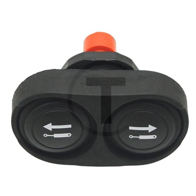 GRANIT Push button switch Hydraulics (lifting unit) - 50750034, 4289351M3, 4289351M2, 4289351M1, 4289351M4 | Version: Rear power lift: lift/lower External switch on mudguard