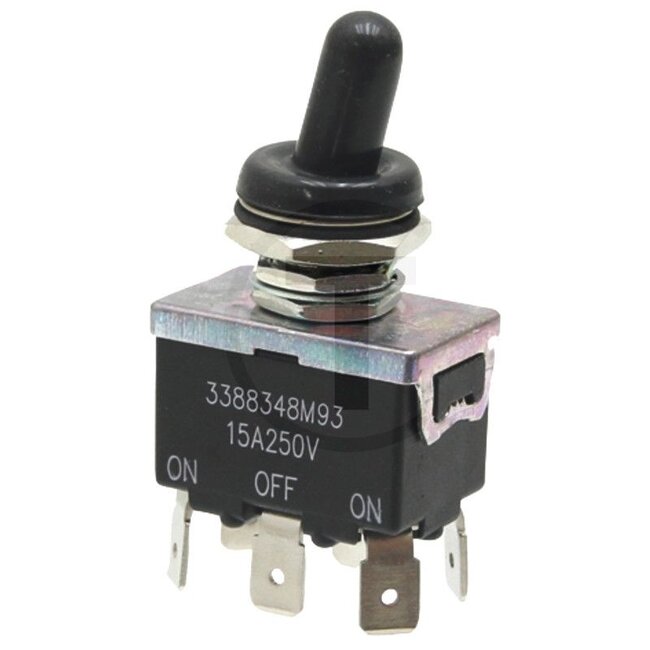 GRANIT Kippschalter Elektronik-Konsole - 50750003, 3388348M93, 3388348M92 | Ausführung: Schaltstellung: An - AUS - An, 6 Steckanschlüsse