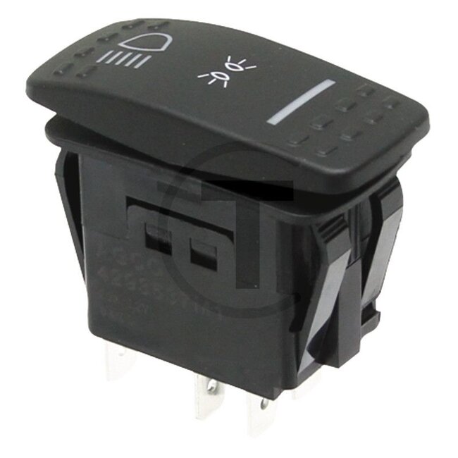 GRANIT Rocker switch lighting headlight, 5 connections | 4293537M1