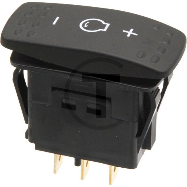 GRANIT Rocker switch Engine speed control - 50715296, 4290443M1, 4290443M2 | Version: 3 blade terminals