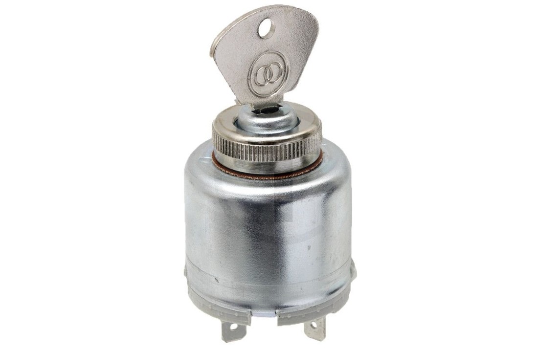 Glow plug switch with key Tractor parts Techniek Totaal Techniek