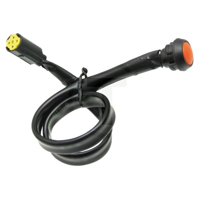 GRANIT Druckknopfschalter Hi-Lo, orange, Anschlusskabel mit Stecker | 87331742
