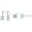 Cobo Tuimelschakelaar lange hendel - 22716191000, 7700025623, 1023883 | Uitvoering: 3 stekker- en 3 schroefaansluitingen, Inbouwmaat: 15 mm breed, 29 mm lang en 34 mm hoog met vlakstekkeraansluiting
