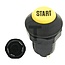 GRANIT Push button switch Engine start - 50718011, 7700011525, 11245030XX | Version: 12/24 V, Yellow button, without lock, Ø 30 mm, 4 blade terminals 6.3 x 0.8 (01 - S - S1 - 0), dustproof and splashproof | To operate: Engine start | Switch button colour: Yellow