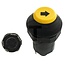 GRANIT Push button switch Lift/lower (button) - 50719009, 0.008.8049.0, .008.8049.0, 11215080XX | Version: 12/24 V, Yellow button, without lock, Ø 30 mm, 2 blade terminals 6.3 x 0.8 (S - S1), dustproof and splashproof