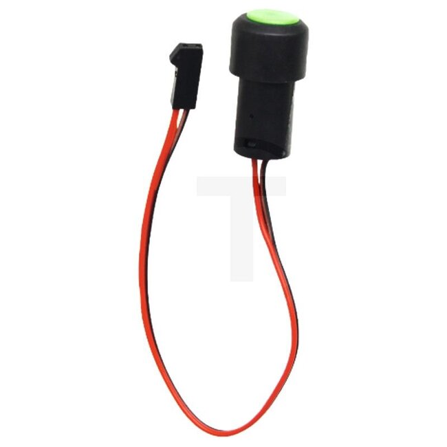 GRANIT Druckknopfschalter Powershuttle (Wendegetriebe) - 50702250, 354521A1, 1-40-771-007, I354521A1 | Ausführung: Tastfunktion, Knopf grün, Anschluslabel mit Stecker