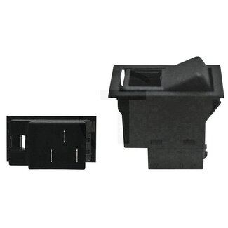 GRANIT Rocker switch lighting on / off, 3 blade connections