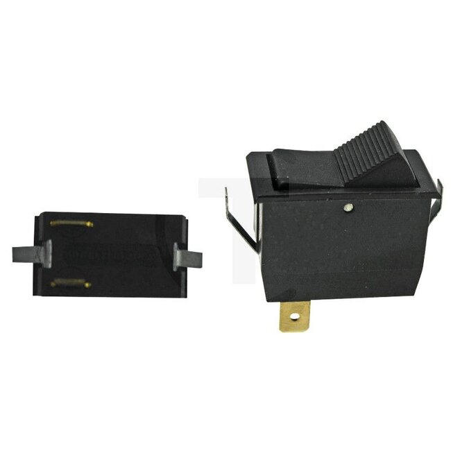 Cobo Rocker switch Universal - 22713107000, 1020495 | Version: 12 V/24 V, On/off switch, 2 blade terminals, Installation dimension: 15 mm wide, 29 mm long and 34 mm high
