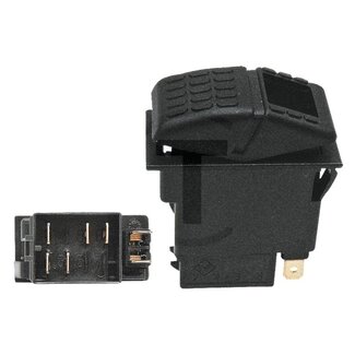 GRANIT Rocker switch Two circuits, locks in place