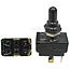 GRANIT Toggle switch Locks in place - 50700054 | Version: Off-on (1) - on (1+2) switch, waterproof lever, 4 blade terminals 6.3 mm | Connection pin / clamp: 4 | Power rating max. 12 V: 20 | Mounting Ø: 12,0 mm