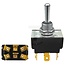 GRANIT Toggle switch Locks in place - 50700034, 180594 | Version: On/off/on switch, 6 blade terminals 6.3 mm, double changeover switch with separate 0 position, power rating 12 V: 20 A A | Connection pin / clamp: 6 | Power rating max. 12 V: 20 | Mounting Ø: 12,0