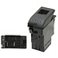 HELLA Latching switch On/off - 4556EH 007832011, 6EH007832011 | Version: Single-stage, I - O, With one circuit, With location light (without bulb), 2 blade terminals, rocker operation