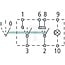 HELLA Latching switch 3 switch positions - 6RH007832461