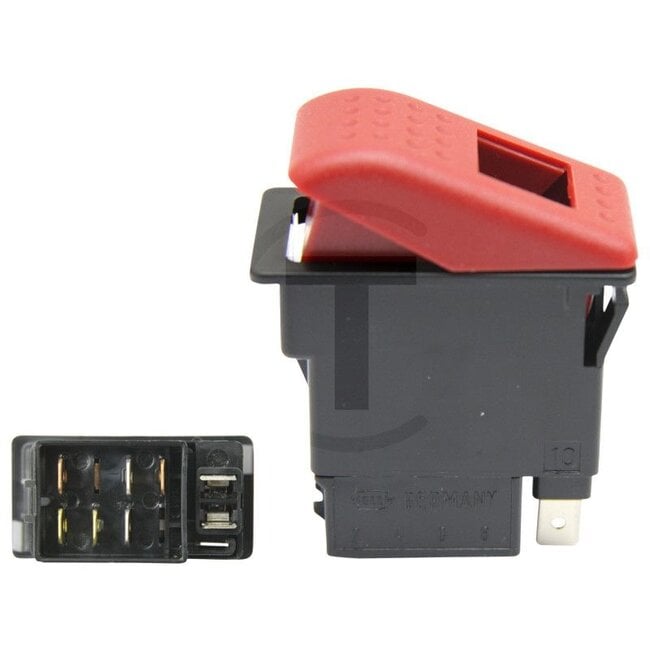 HELLA Hazard warning light switch - 6HH007832661