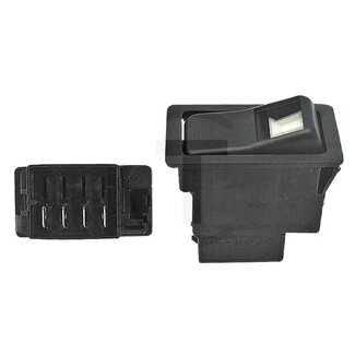 HELLA Tuimelschakelaar combischakelaar zoekerverlichting, 16 A, 60 mm