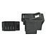 HELLA Rocker switch (combination switch) detent - 4556RH 004570261, 6RH004570261 | Version: Dimensioned for display illumination, Without active state illumination, 4 blade terminal connections 6,3 mm, 3 switch positions: 0 = off, 1 and 2 = on, Power rating: 16