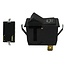 Cobo Rocker switch For windscreen washer system - 22717114000, 1026124 | Version: 12 V/24 V, On/off switch, 2 blade terminals, Installation dimension: 15 mm wide, 29 mm long and 34 mm high