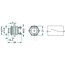 HELLA Drukknopschakelaar universeel - 4556JF 001571001, 6JF001571001, 6JF 001 571-001, 0009730300 | Uitvoering: voor inbouw, drukknop zwart, Normaal open contact, ruststand "Uit", 2 gecombineerde schroef-vlakstekkeraansluitingen, voor wanddikte tot maximaal 5 m
