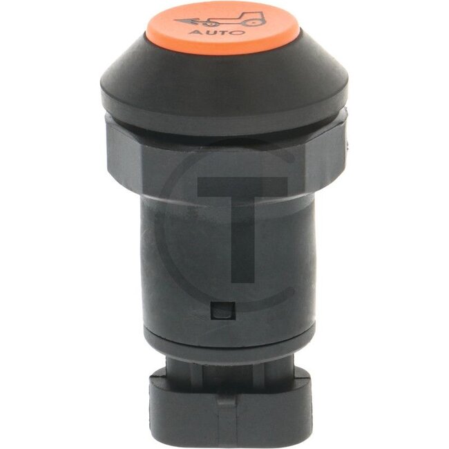 GRANIT Push button switch AUTO - 5070010851, 11901056 | Version: 48 volt switching voltage, knob orange, without lock, Ø 39 mm, AMP Superseal 1.5, thread M30 x 1