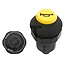 GRANIT Push button switch Horn (button) - 50770490178, 11215100XX, 44566 | Version: 12/24 V, Yellow button | without lock, Ø 30 mm, 2 blade terminals 6.3 x 0.8 (S1- S), Dustproof and splashproof | To operate: Horn | Switch button colour: Yellow