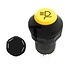 GRANIT Push button switch Roof light (front) - 50721000, 11145300XX, 133700580007 | Version: 12/24 V, Yellow button, with lock, Ø 30 mm, 4 blade terminals 6.3 x 0.8 (S1- S- 01- 0), dustproof and splashproof