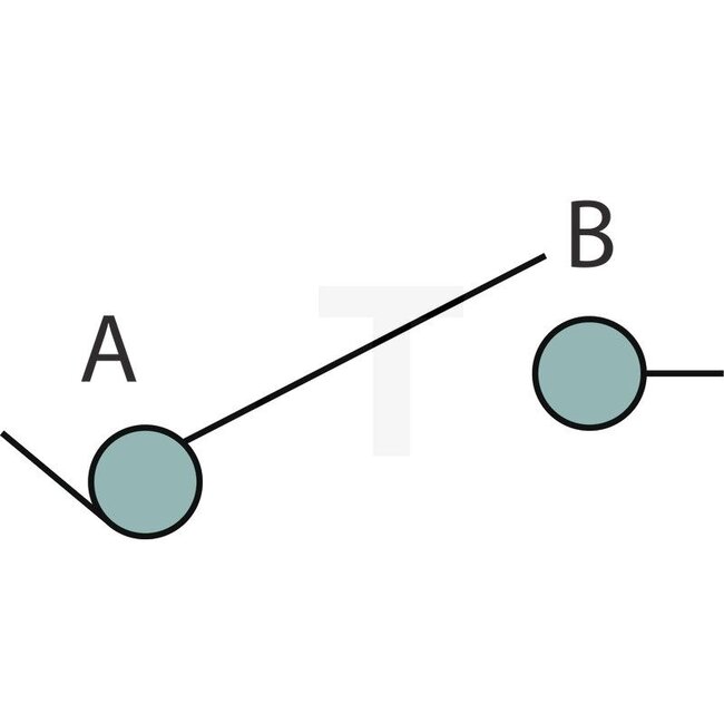GRANIT Drehschalter Knopf schwarz - 50770525151, 20000111 | Ausführung: 2 Schaltstufen, Ein / Aus, Schutzart nach DIN 40 050 IP53, 2 Flachsteckanschlüsse 6,3 mm, Belastbarkeit 12 V / 15 A, Einbauöffnung Ø 12 mm / 8 mm Einbaustärke